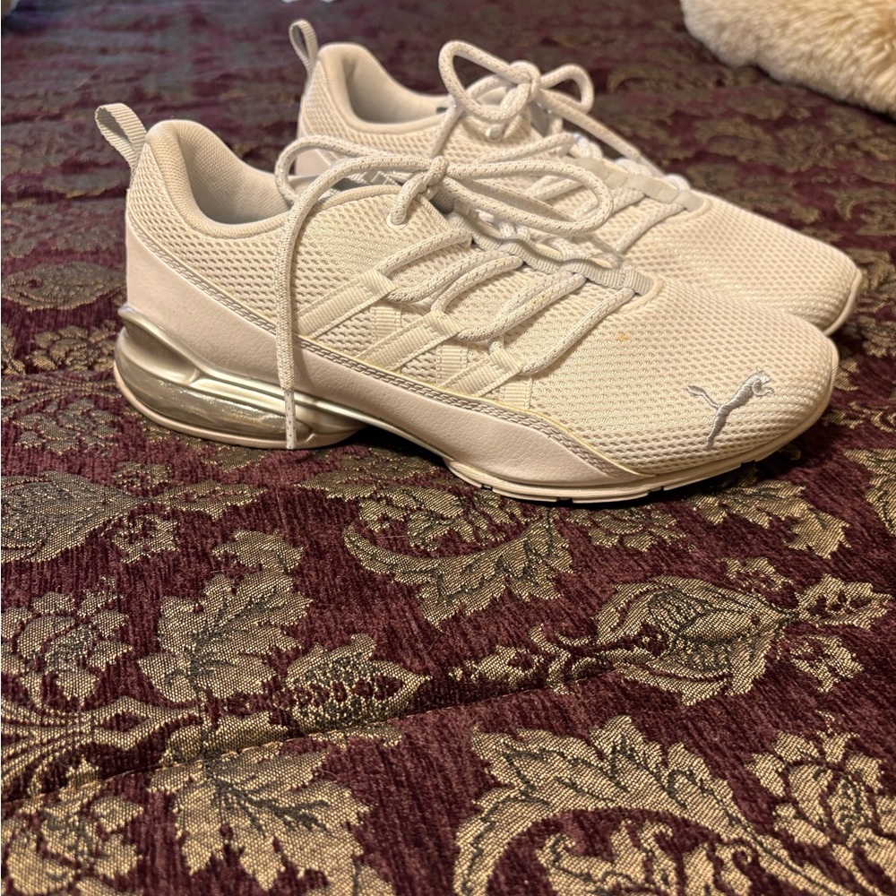 Puma Women's White Athletic Shoes
